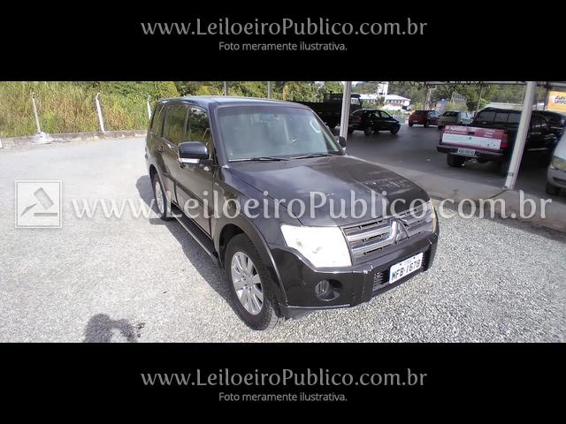 Leilões Judiciais TJ SC Automóvel Pajero GLS Ano 2008 em SC